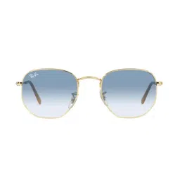 Ray-Ban 0RB3548 Light Blue Icons Beveled Sunglasses - 51 mm-image-92