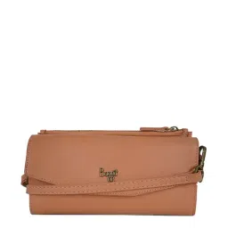 Baggit Kitsch Tan Solid Wallet for Women-image-23