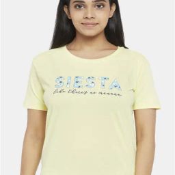 Dreamz by Pantaloons Yellow Cotton Printed T-Shirt-picture-25
