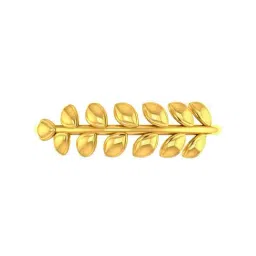 P.C. Chandra Jewellers 18k Gold Dainty With Sleek Leaf Motif Casual Ring for Women-image-4