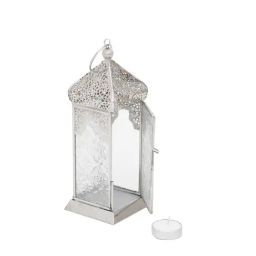 Home4U Mughal Silver Brass Small Medium Lantern-picture-23