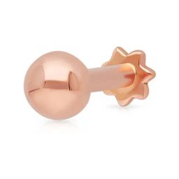 Malabar Gold & Diamonds 18k Rose Gold Nosepin For Women-image-103
