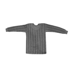 Tiny Bugs Kids Grey Cotton Thermal Top-image-17