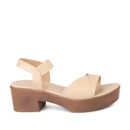 Inc 5 Women's Beige Ankle Strap Sandals-image-51