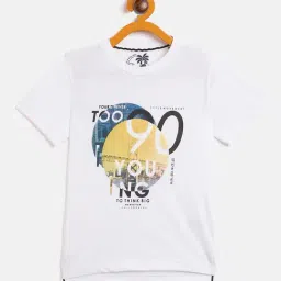 Duke Kids White Printed T-Shirt-image-59