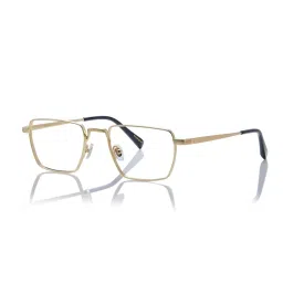 Shisen Fox Gold Rectangular Unisex Computer Lenses image 1