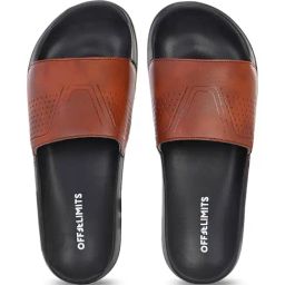 OFF LIMITS Men's VORTEX Tan Slides image 4