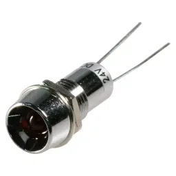 VCC PANEL INDICATOR, 8MM, RED, 24VDC, L65DR24L.-image-65