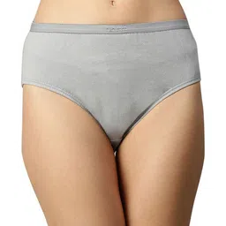 FASO Low Rise Breathable Hipster Brief - FW208-SLEET GREY,BLUE TINT-XXL-Grey-37