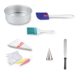 HAZEL Multicolor Aluminium Bakeware Combo - Set of 6-13