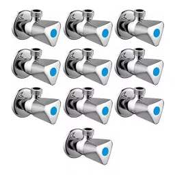 Fastgear Triangle Angle Valve Stainless Steel Chrome Finish Silver, FG2480 (Pack of 10)-image-15