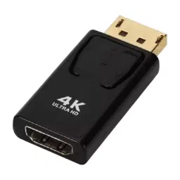 MakWorld DisplayPort to HDMI 4K Adapter DP to HDMI for Projector, Monitor-24