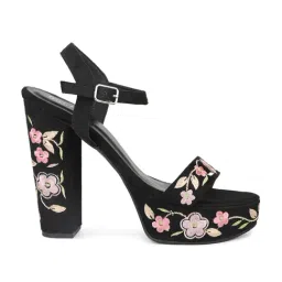 Inc.5 Women's Black Ankle Strap Sandals-image-36