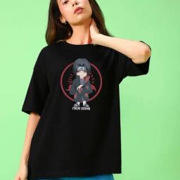 Bewakoof Black Graphic Print T-Shirt-image-39