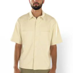 Celio* Beige Regular Fit Shirt-image-5