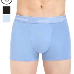 CALVIN KLEIN JEANS Men's Multicolor Trunk - Pack of 3-picture-25