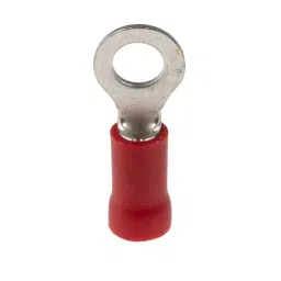 RS PRO Insulated Ring Terminal M4 Stud Size 0.5 mm² to 1.5 mm² Wire Size Red, 534216 image 4