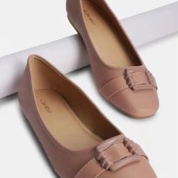 Allen Solly Women's Pink Flat Ballets-91