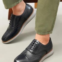 U.S. Polo Assn. Men's Navy Brogue Shoes-image-6