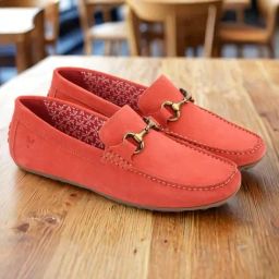 V8 By Ruosh Men's Seti Red Casual Loafers-image-56