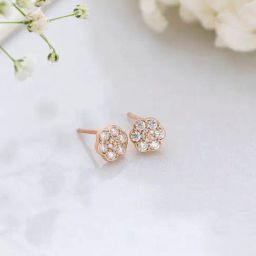 Zavya 92.5 Sterling Silver Stud Earrings for Women-image-81