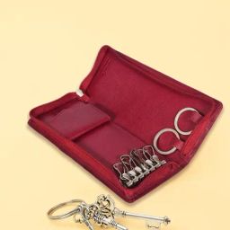 SASSORA Cherry Red INKY Medium Leather Case & Pouch-image-44
