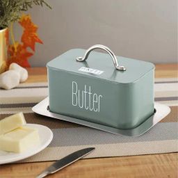 HAZEL Butter Dish with Cover, Butter Storage Box for Storing 500 gram Butter, Food Grade Material-14