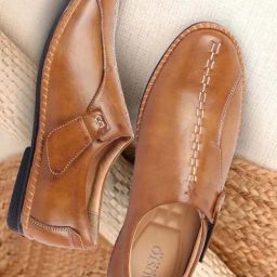 Fausto Men's Tan Casual Loafers-image-29