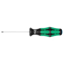 WERA Screwdriver, Hexagon, Ball, 1.5X60mm, 22795-26