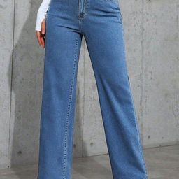 VBEAUTI Women Jean Boyfriend Fit High-Rise Stretchable Jeans-image-28