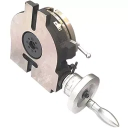 A.D INTERNATIONAL HV6 Rotary Table Horizontal Vertical with 6 inch (150 mm) Table Diameter 125 mm 4 Jaw Self Centering Chuck with Reversible Jaws, 75-DX2V-X93C image 4