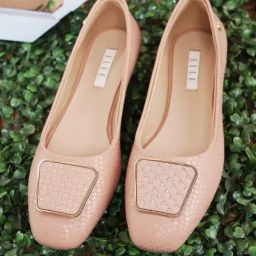Elle Women's Pink Flat Ballets-image-62