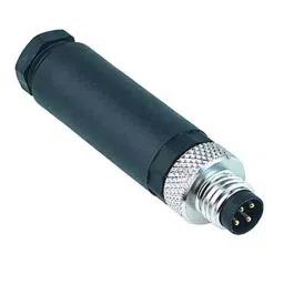 RS PRO Circular Connector 4 Contacts Cable Mount M8 Connector Plug Male IP67, 1863078-10