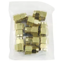 PISCO Female Straight Spatter Resistant Type Φ12 mm, NKCF1290-03 (Bag of 10 Pcs)-16