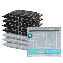 Kuber Industries Grey Set of 6 Regular Multi-Utility Organisers-14