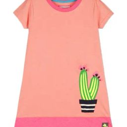 Cherry Crumble By Nitt Hyman Kids Peach Patch Dress-image-6