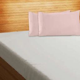 Maspar Pink 100% Cotton 200 TC Pillow Covers - Set of 2-image-24
