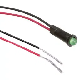 DIALIGHT LED PANEL INDICATOR, 3.97MM, GRN, 5VDC, 558-0202-027F-picture-47