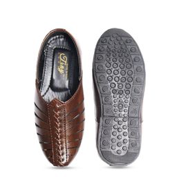 Tiny Bugs Boys Textured Ethnic Mojaris image 5