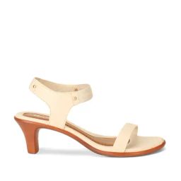 Bata Women's Beige Ankle Strap Sandals-image-26