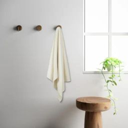 Spaces Swift Dry Off White 450 GSM Cotton Bath Towel-33