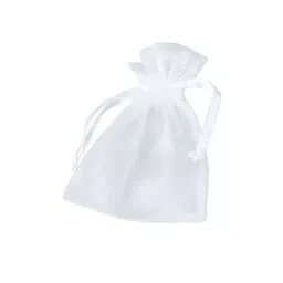 AS ONE Organdy Pouch L Size Nylon White, 61-269-17-4 (Set of 10 pcs)-image-83
