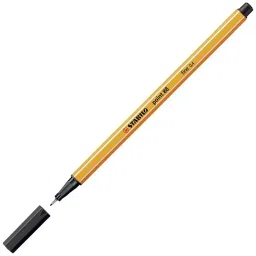 Stabilo Point 88 Fineliner Pen 0.4 mm Metal Enclosed Tip Black, 88/46-image-40