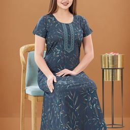 Sand Dune Printed Maxi Nightdress-image-35