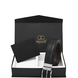 amicraft Men Belt & Wallet Accessory Gift Set-image-98