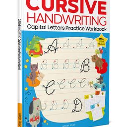 Cursive HandwritingCapital Letters: Practice Workbook - English-19