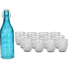SOMIL Blue Glass Airtight Can Bottle-image-42