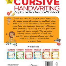 wonder house books Cursive HandwritingCapital Letters: Practice Workbook - English image 5