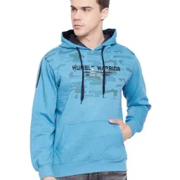 Duke Blue Printed Hooded Sweatshirt-picture-37