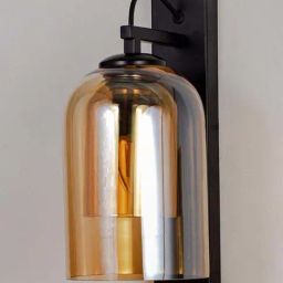 Whispering Homes Articolo Lumi Wall Sconce - Black-image-7